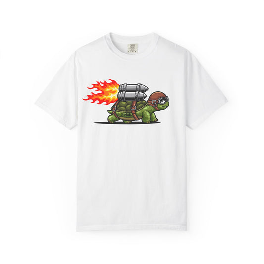 Rocket Mail Turtle - Postal Worker T- Shirt